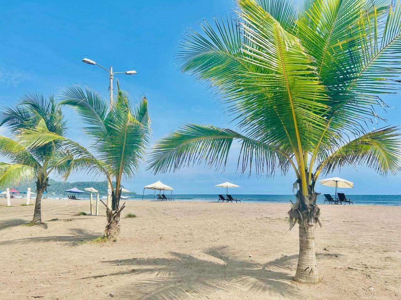 Apartamento De Lujo Las 3 Gotas Jaco, Frente Al Mar Con Vista A La Playa Εξωτερικό φωτογραφία