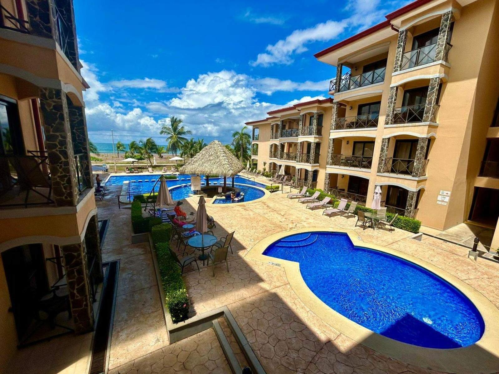 Apartamento De Lujo Las 3 Gotas Jaco, Frente Al Mar Con Vista A La Playa Εξωτερικό φωτογραφία
